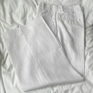 EUC Madewell linen Harlow pant